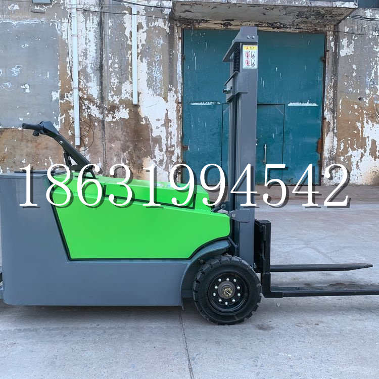 全州县小型电动叉车1吨2吨步行站驾式电瓶堆高充电装卸车液压升降车铲车
