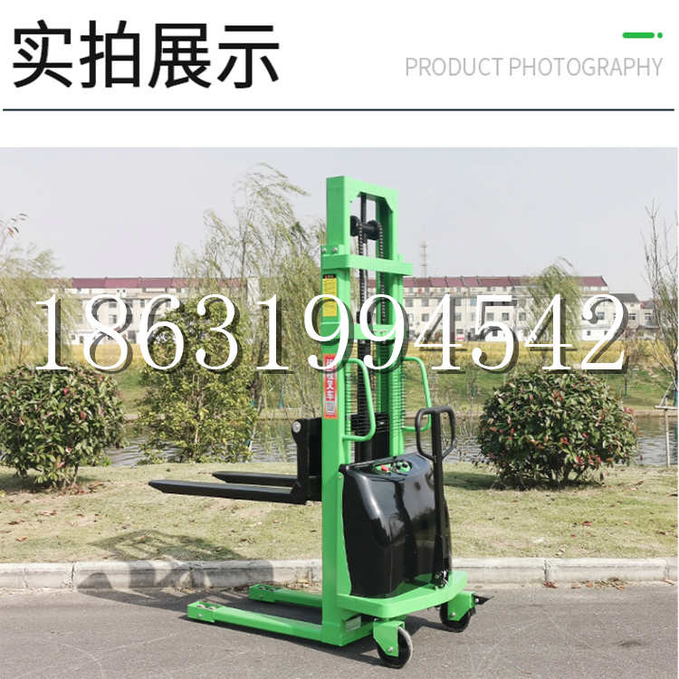 全州县电动叉车堆高车液压铲车电瓶1吨2吨站驾步行式小型全自动叉车